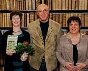 D. Alvarado, Autorin Mag. B. Koll, Prof. G.  Ammerer (ZfG), Dr. U. Schachl-Raber, Leiterin UBS, Foto: M. Brauer